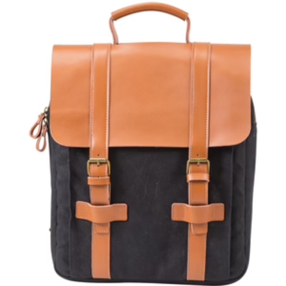 Primeware INC, 3 bottle leather wine tote Backpack